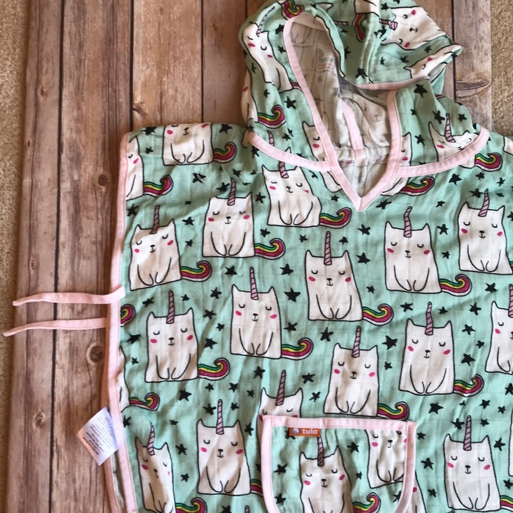 Hooded Tula Caticorn beach swim cover 3